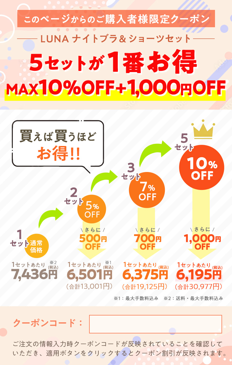 クーポン