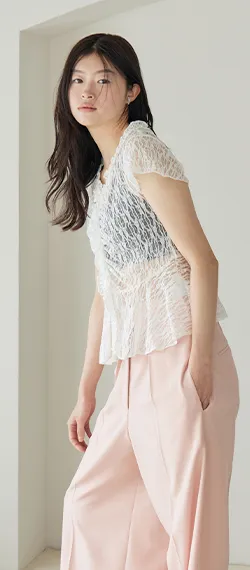 VIAGEを着てスタイルアップ